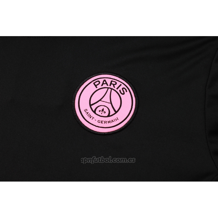 Chandal del Paris Saint-Germain Jordan Manga Corta 2024-2025 Negro - Pantalon Corto